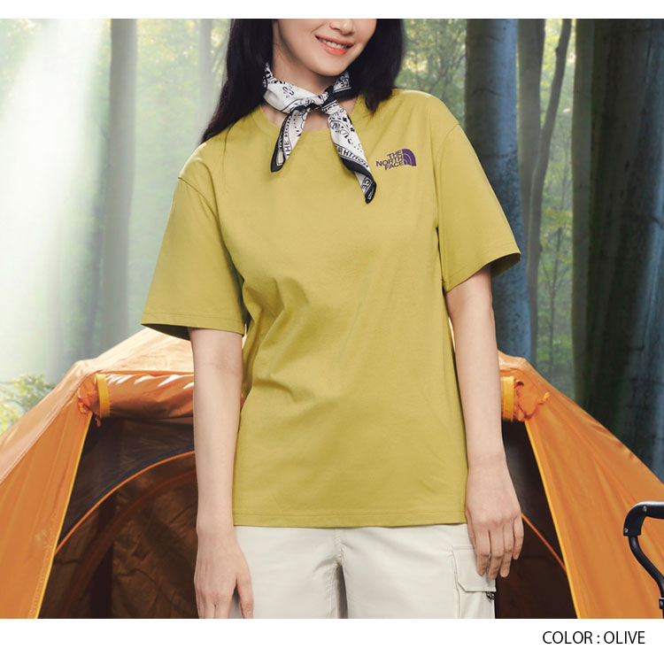 [THE NORTH FACE] M'S CAMP VIBE S/S R/TEE ☆大人気☆ M'S CAMP VIBE S/S R/TEE - 노스페이스