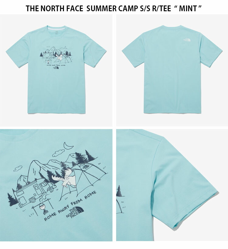 THE NORTH FACE SURF BEACH S/S R/TEE ノースフェイス Tシャツ THE NORTH FACE ノースフェイス Tシャツ SUMMER CAMP S/S R/TEE