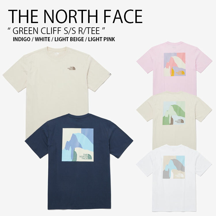 THE NORTH FACE ノースフェイス Tシャツ GREEN CLIFF S/S R/TEE