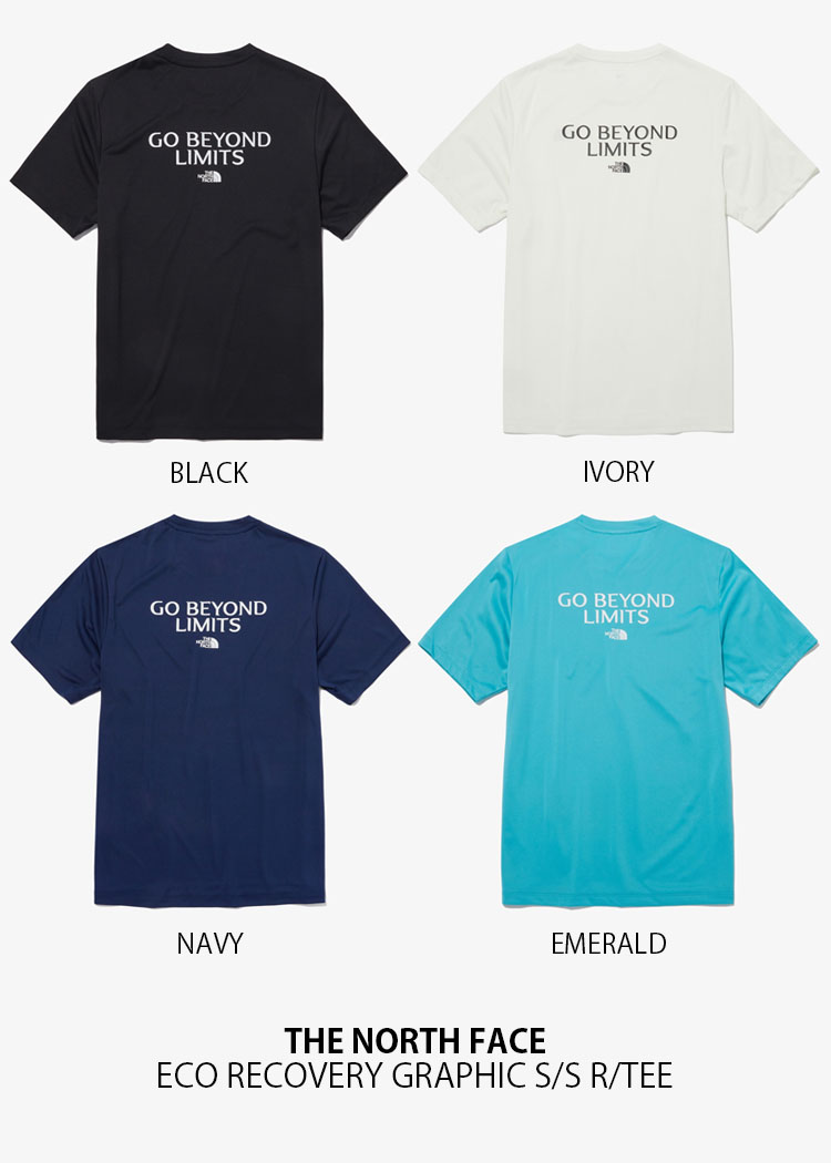 THE NORTH FACE ノースフェイス Tシャツ ECO RECOVERY GRAPHIC S