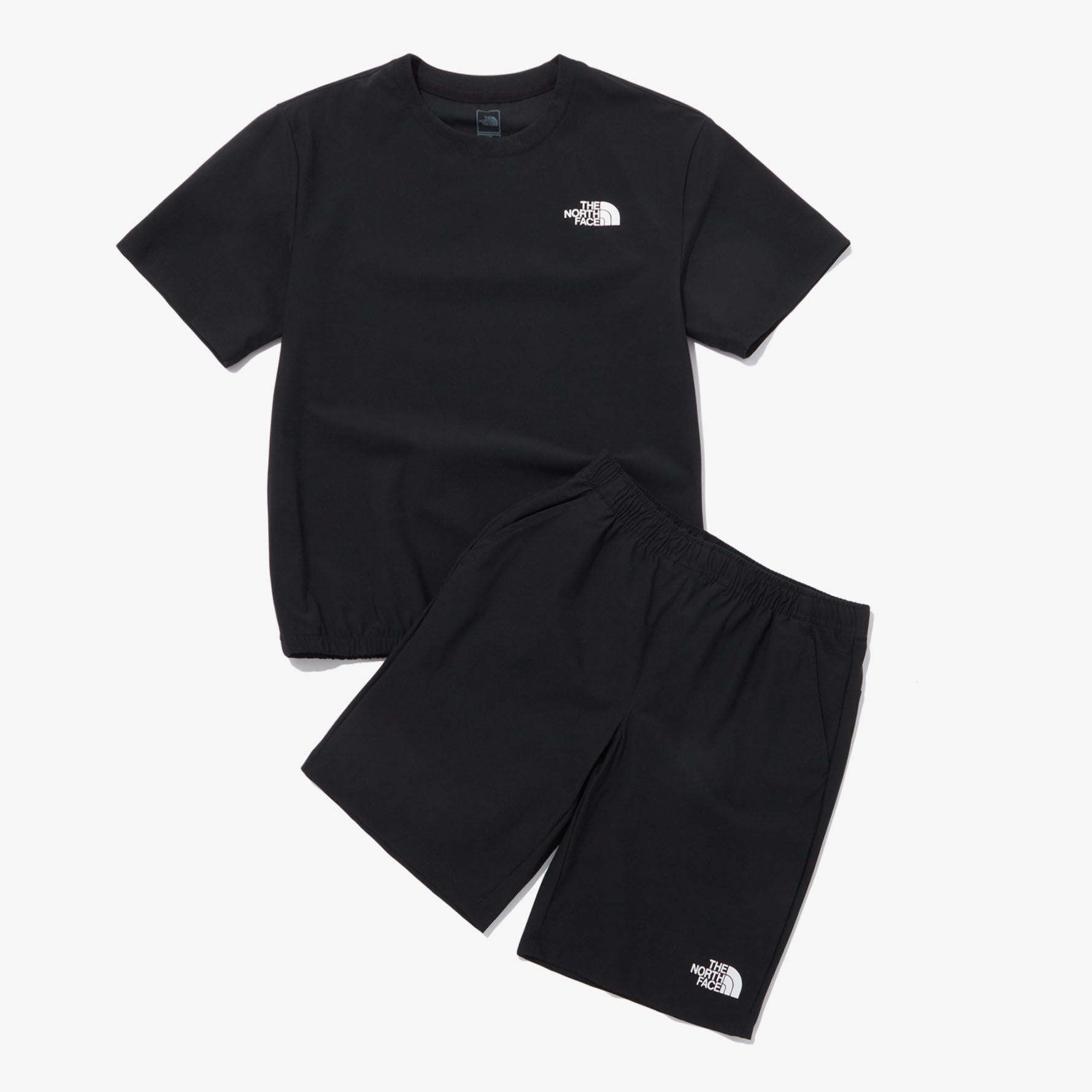 THE NORTH FACE キッズ セットアップ K&apos;S ALL TRAIN CREW SET T...