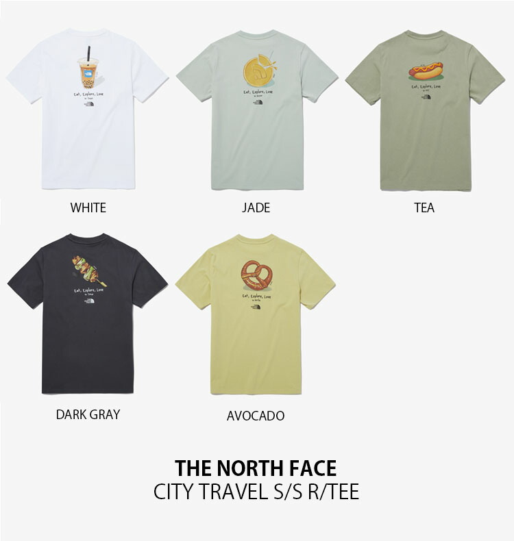 THE NORTH FACE ノースフェイス Tシャツ CITY TRAVEL S/S R/TEE 