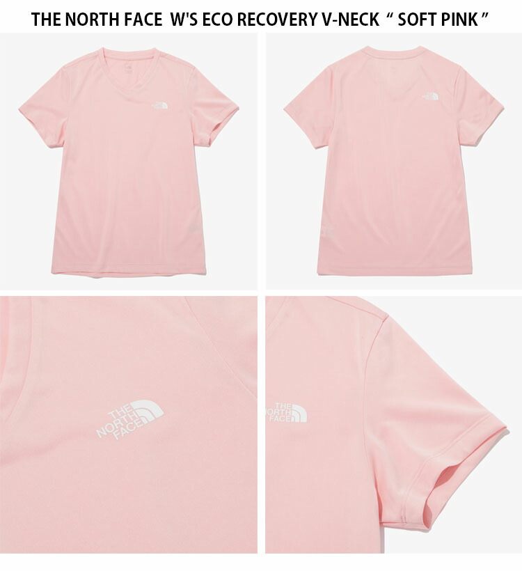 売れ筋商品|||THE NORTH FACE ノースフェイス レディース Tシャツ W'S ECO RECOVERY V-NECK ティーシャツ 半袖 ショートスリーブ ウィメンズ 女性用 NT7UN31A/B/C/D THE NORTH FACE ノースフェイス レディース Tシャツ W'S ECO