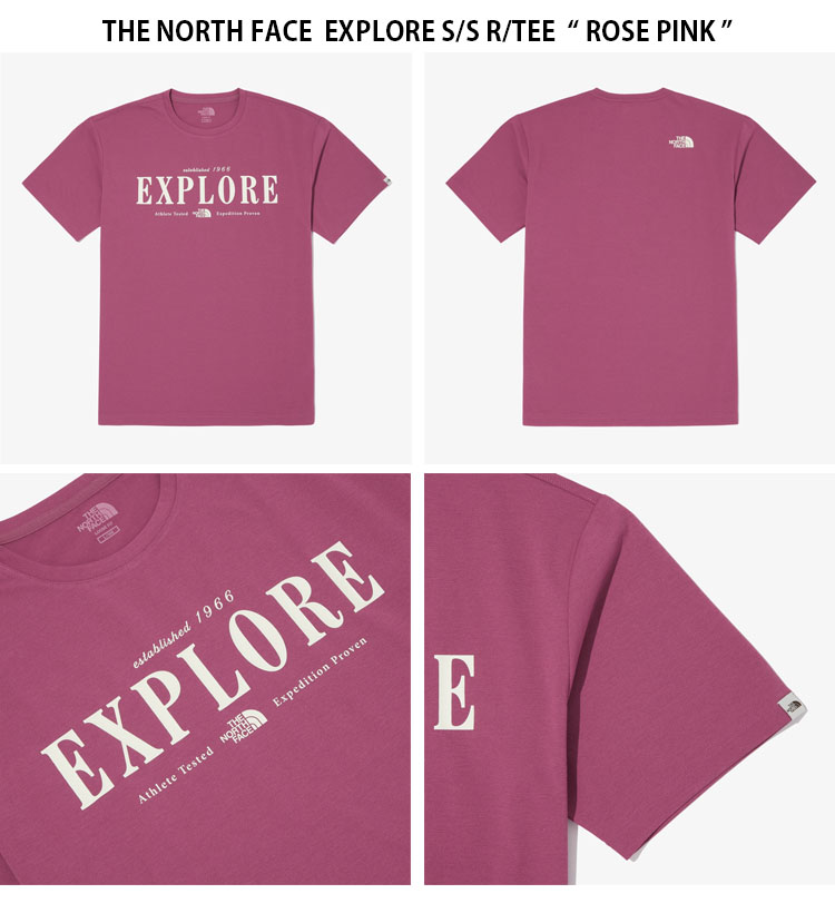 THE NORTH FACE ノースフェイス Tシャツ EXPLORE S/S R/TEE