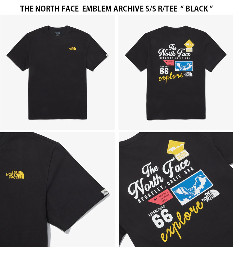 Tシャツ・カットソー [THE NORTH FACE] White Label Emblem Archive Round T-Shirt snkrs-aclo_tnf-nt7uq10jkl