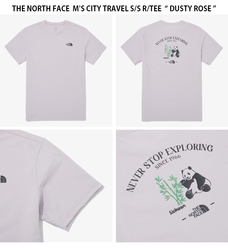 ★海外限定/即発可*The North Face*EX-CIRCLE ロゴTシャツ/BL★ nf0a8azx-02.jpg