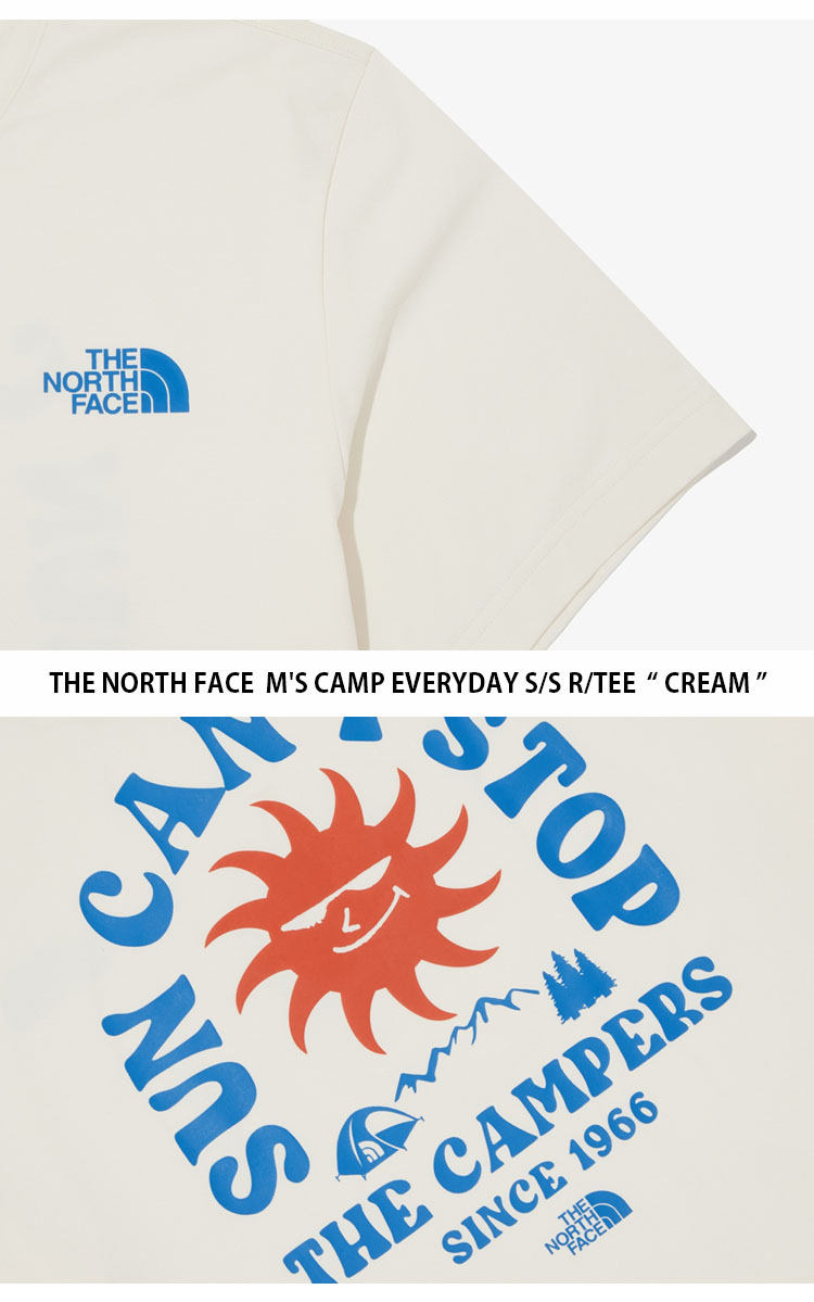 THE NORTH FACE ノースフェイス Tシャツ M'S CAMP EVERYDAY S