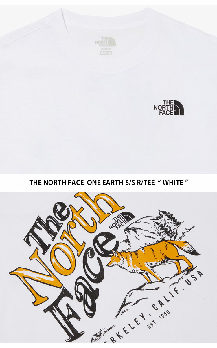 THE NORTH FACE ノースフェイス Tシャツ ONE EARTH S/S R/TEE
