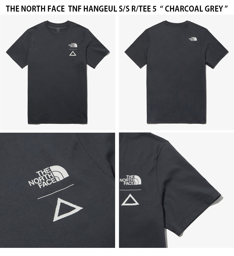 THE NORTH FACE ノースフェイス Tシャツ TNF HANGEUL S/S R/TEE