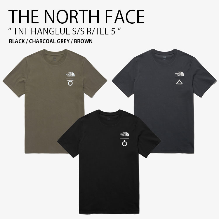 THE NORTH FACE ノースフェイス Tシャツ TNF HANGEUL S/S R/TEE