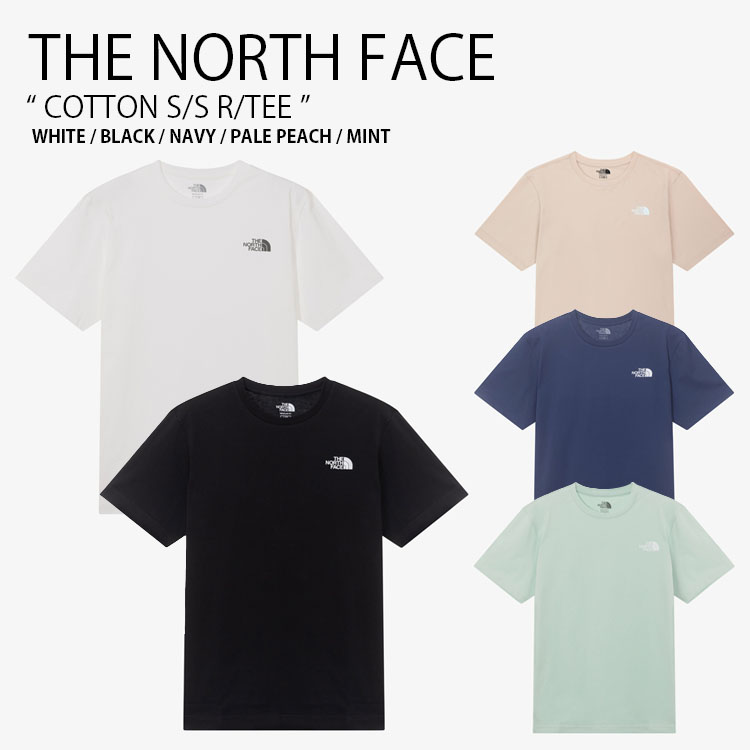 THE NORTH FACE Tシャツ 半袖 ロゴ 刺繍 ユニセックス コットン THE NORTH FACE ノースフェイス Tシャツ COTTON S/S R/TEE