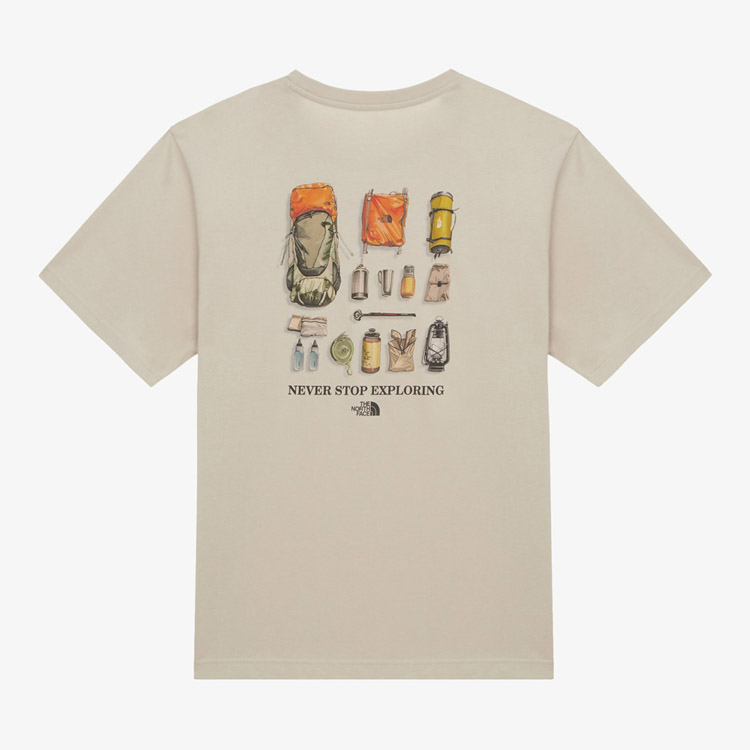 THE NORTH FACE M'S HIKE AND CAMP S/S R/TEE ノースフェイス THE NORTH FACE M'S HIKE AND CAMP S/S R/TEE ノースフェイス
