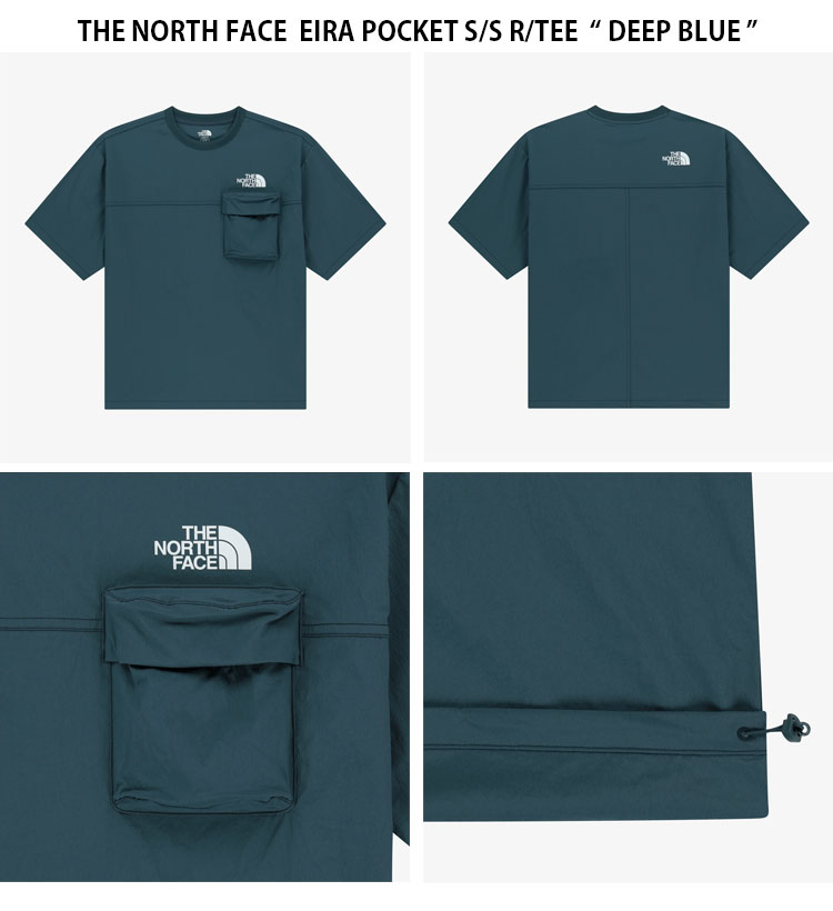 THE NORTH FACE ノースフェイス Tシャツ EIRA POCKET S/S R/TEE アイラ