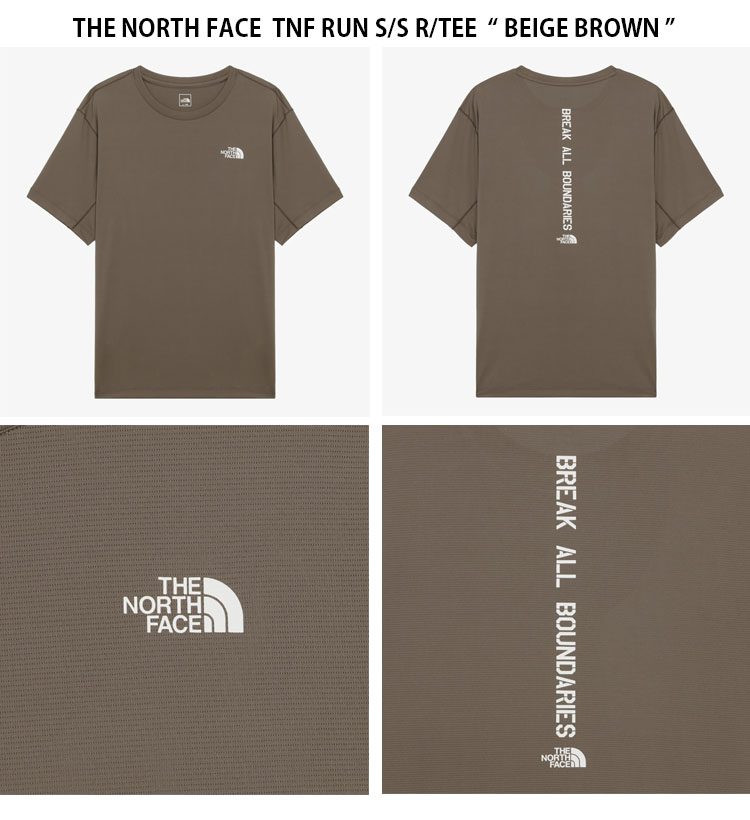 THE NORTH FACE ノースフェイス Tシャツ TNF RUN S/S R/TEE ラン