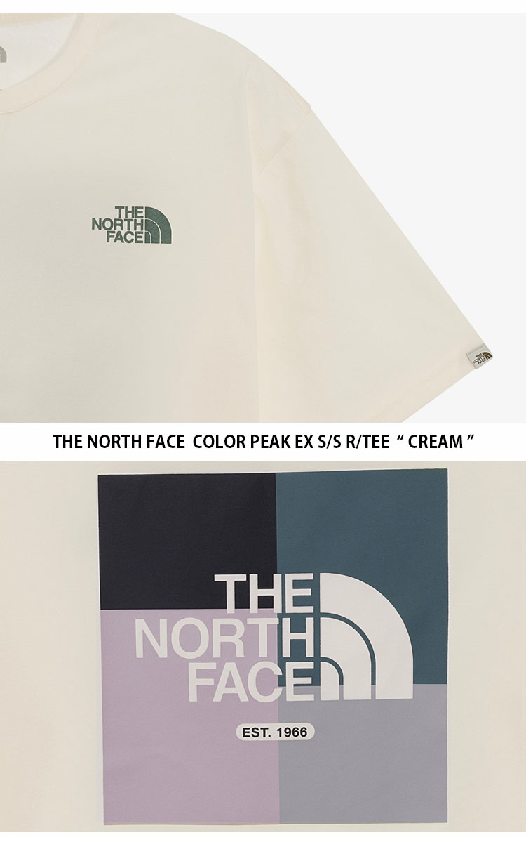 The North Face ★ COLOR PEAK EX S/S R/TEE - NT7UR24 ☆THE NORTH FACE☆COLOR PEAK EX S/S R/TEE☆ (THE NORTH FACE