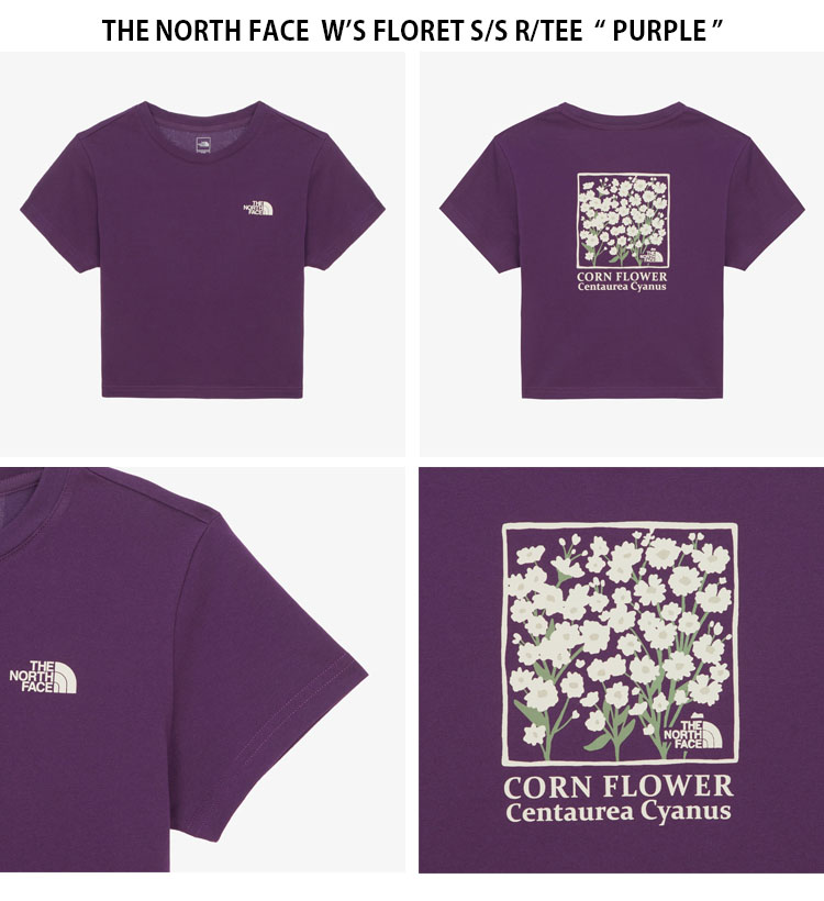 ★THE NORTH FACE★ NT7UR32B Women's Floret Short Sleeve T-Sh THE NORTH FACE ノースフェイス レディース Tシャツ W'S FLORET