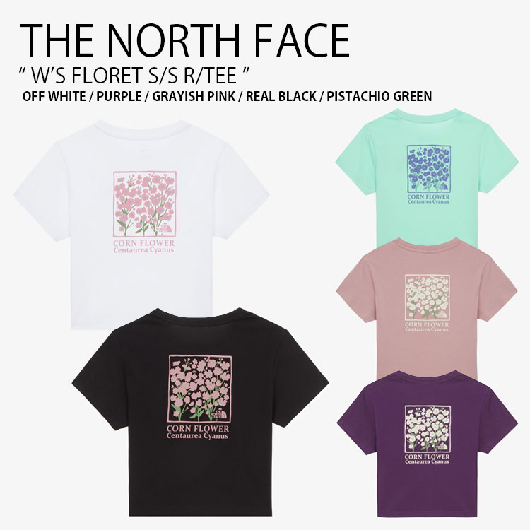 ★THE NORTH FACE★ NT7UR32A WOMEN'S FLORRET SLEEVE T-SHIRT_O THE NORTH FACE ノースフェイス レディース Tシャツ W'S FLORET