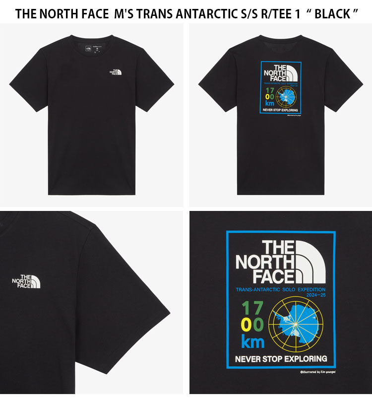 【THE NORTH FACE】M'S EVERGREEN S/S R/TEE 1 ★送料・関税込★ THE NORTH FACE ノースフェイス Tシャツ M'S TRANS ANTARCTIC S