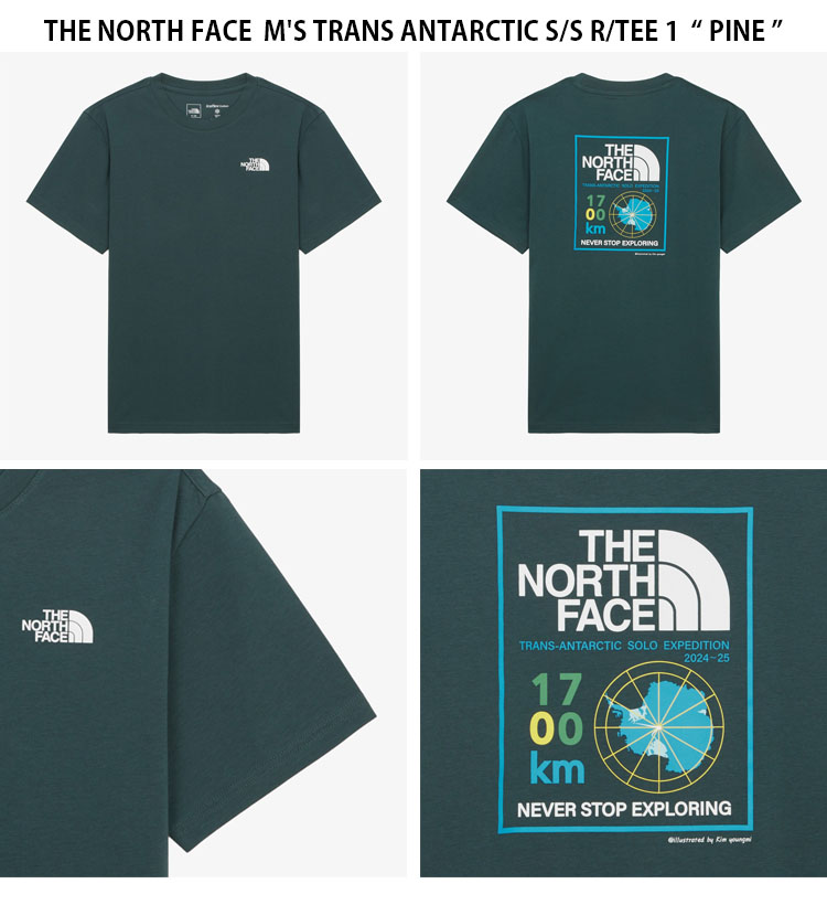 【新作】 THE NORTH FACE ★大人気 ★ M'S  MATE S/S R/TEE THE NORTH FACE] M'S LANDMARK S/S R/TEE ☆大人気☆
