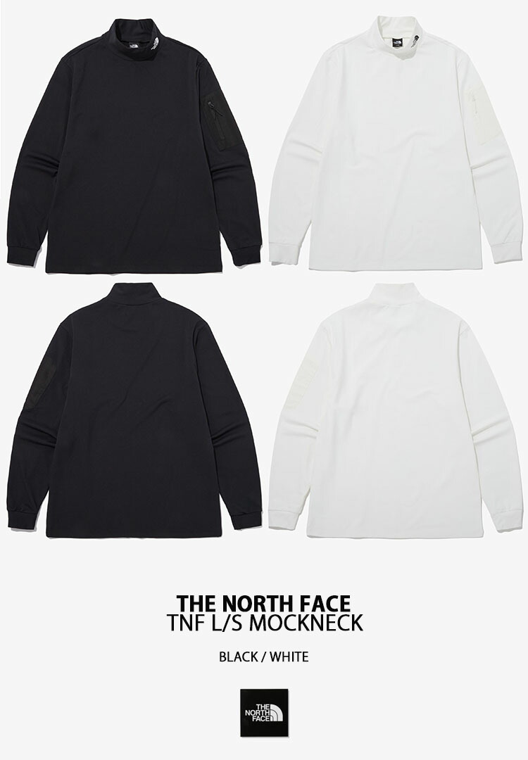 THE NORTH FACE ノースフェイス モックネック Tシャツ TNF L/S 