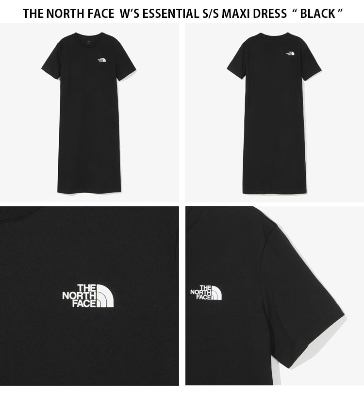【THE NORTH FACE】★24SS★W'Sエッセンシャル半袖マキシドレス THE NORTH FACE】☆24SS☆W'Sエッセンシャル半袖マキシドレス