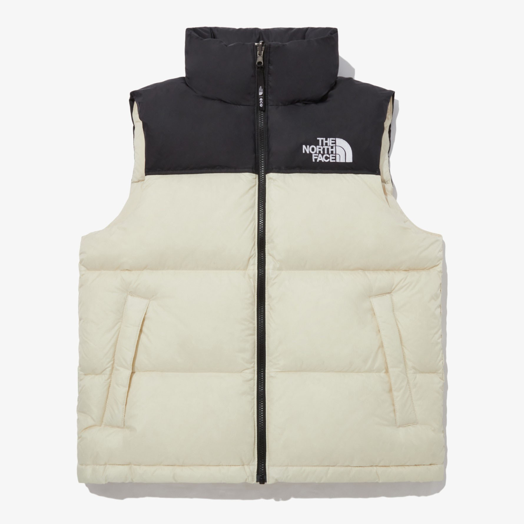 THE NORTH FACE ノースフェイス ダウンベスト M'S 1996 ECO NUPTSE VEST ヌプシ ベスト BLACK NAVY  CREAM スタンドネック ロゴ カジュアル NV1DP55A/B/C