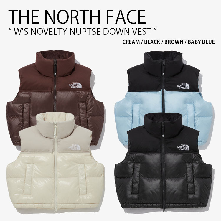 THE NORTH FACE ノースフェイス レディース ダウンベスト W'S NOVELTY NUPTSE DOWN VEST ウィメンズ  ノベルティ ヌプシ ダウン ベスト 女性用 NV1DP80J/K/L/M