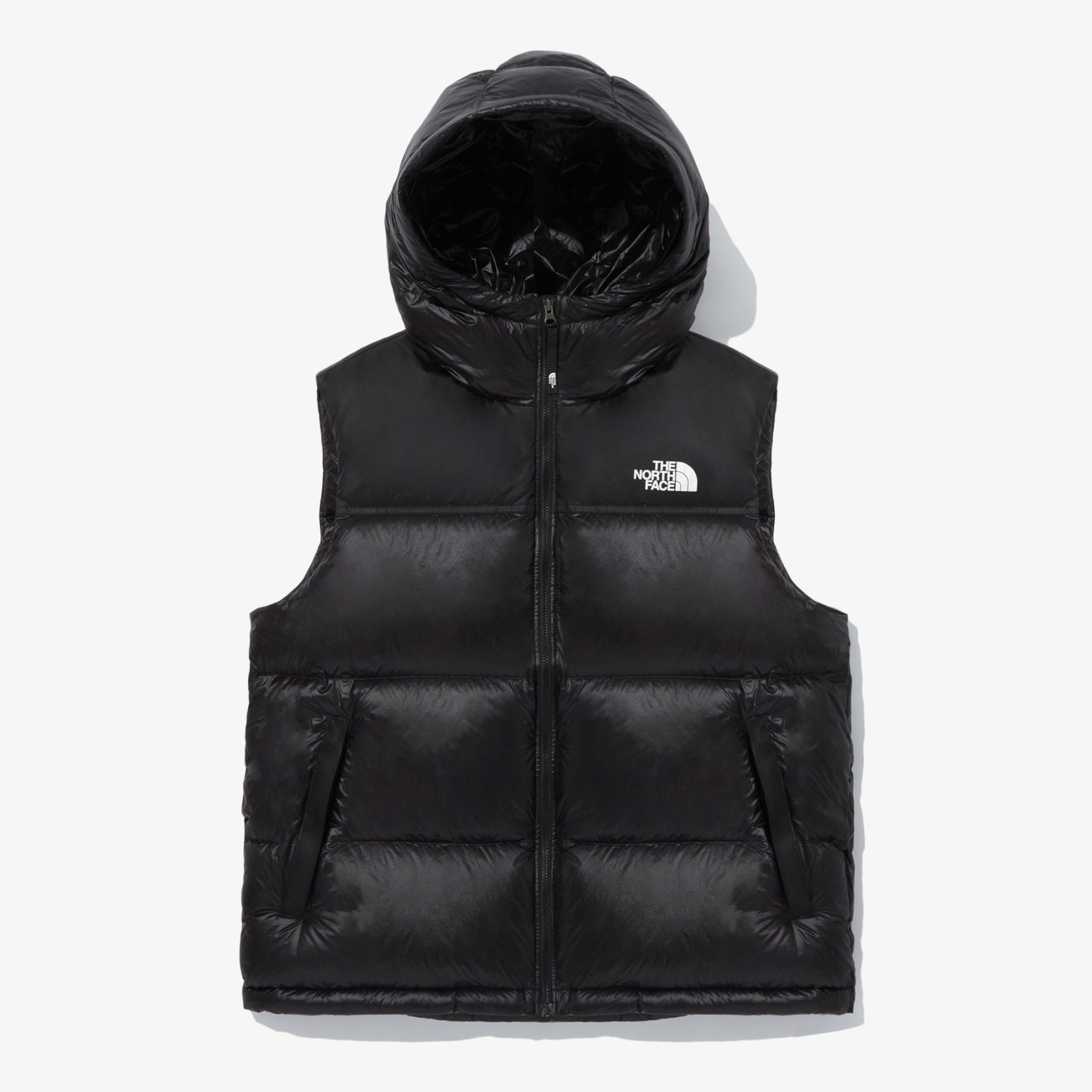 THE NORTH FACE ノースフェイス ダウンベスト M'S 1996 NUPTSE AIR DOWN VEST ヌプシ ベスト BLACK  BEIGE CHARCOAL スタンドネック ロゴ NV1DQ50A/B/C