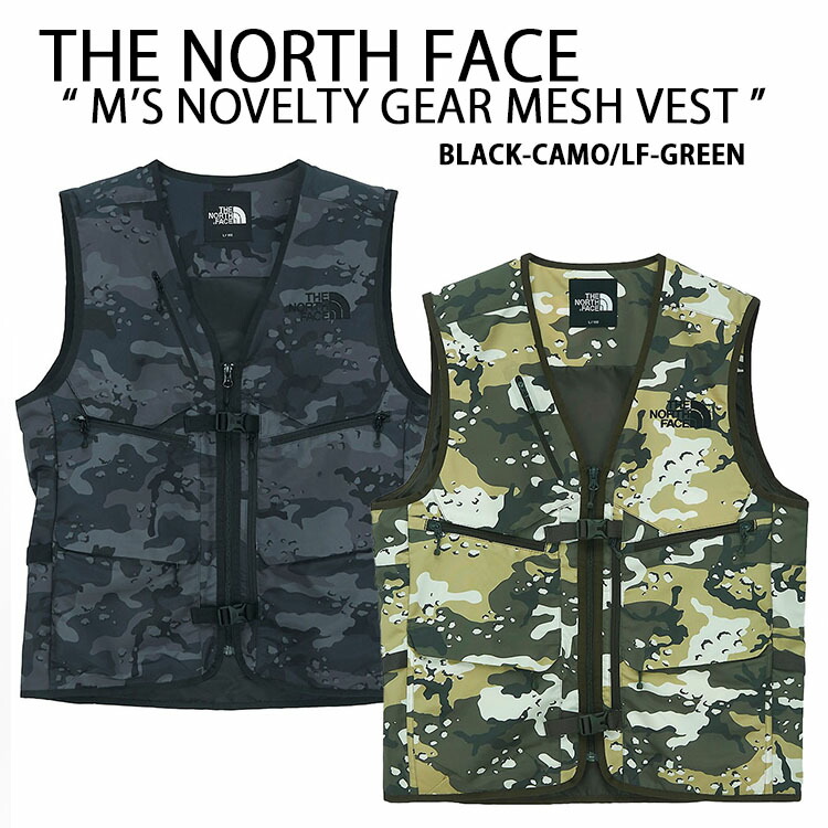 THE NORTH FACE ノースフェイス ベスト M'S NOVELTY GEAR MESH VEST