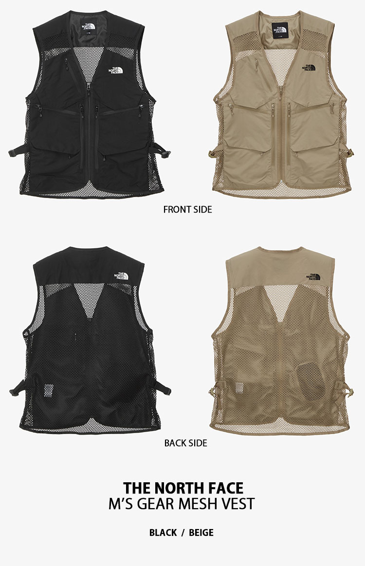 THE NORTH FACE ノースフェイス ベスト ジレ M'S GEAR MESH VEST