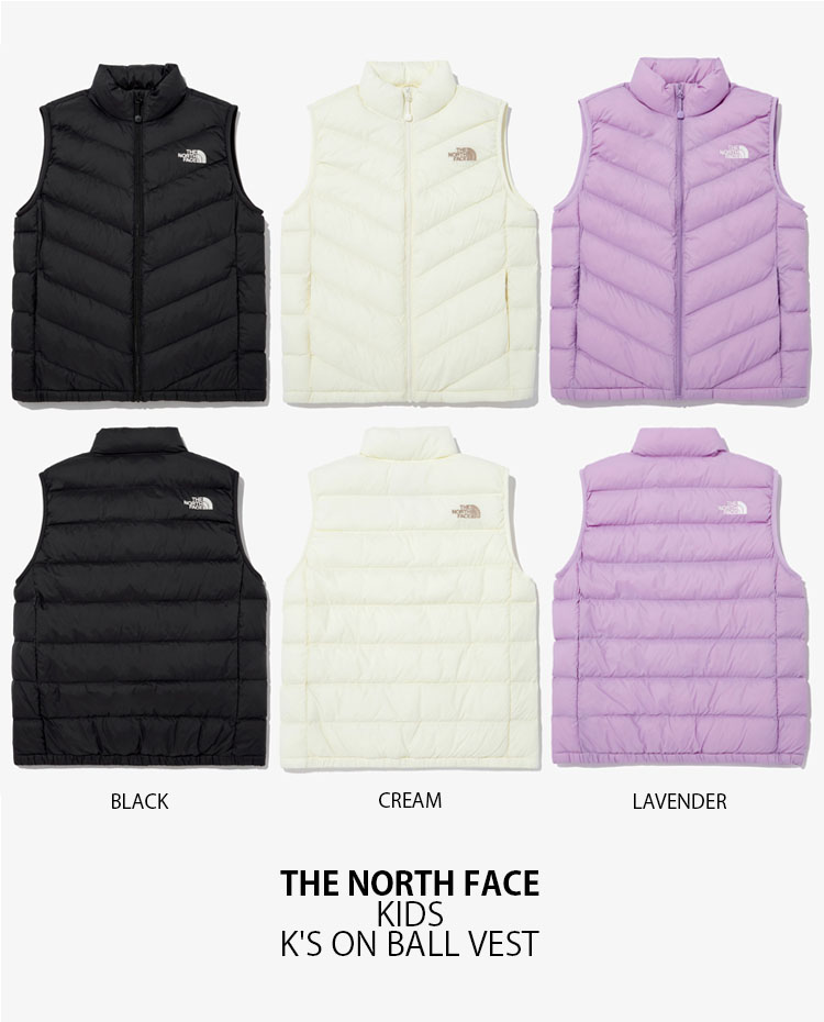 THE NORTH FACE ノースフェイス キッズ ベスト K'S ON BALL VEST オン