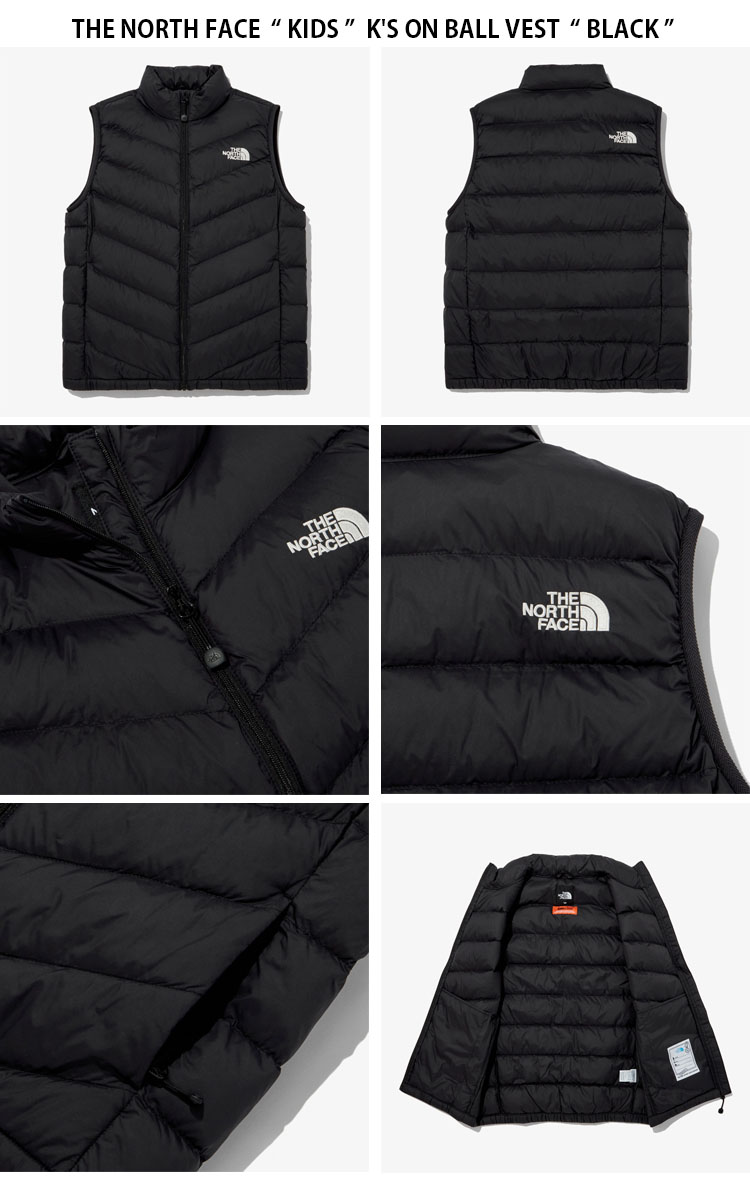 THE NORTH FACE ノースフェイス キッズ ベスト K'S ON BALL VEST オン