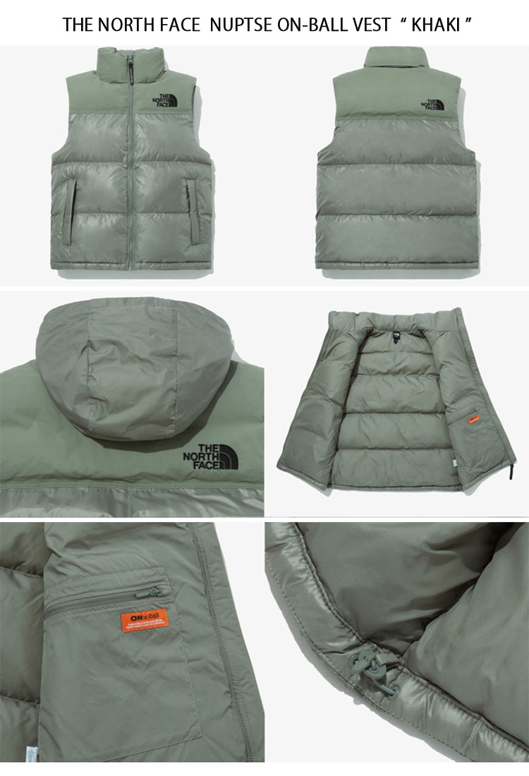 THE NORTH FACE ノースフェイス ダウン ベスト NUPTSE ON BALL VEST 