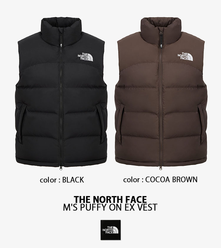 THE NORTH FACE ダウンベスト ホワイト/ブラック 大きいサイズと大きい服のメンズ通販【ビッグエムワン】大きい