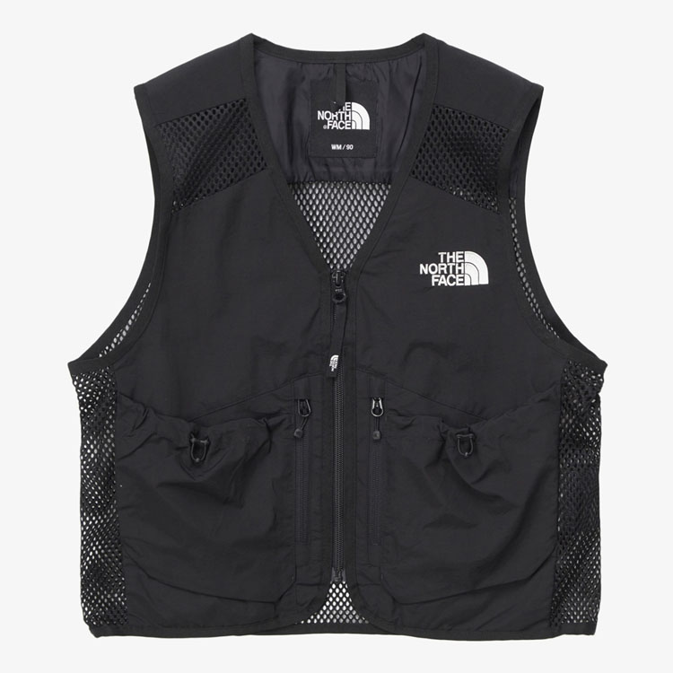 THE NORTH FACE ノースフェイス ベスト GEAR MESH VEST ギア メッシュ ベスト ジレフライトジャケット ジレベスト ロゴ  メンズ レディース NV5VQ02C/D