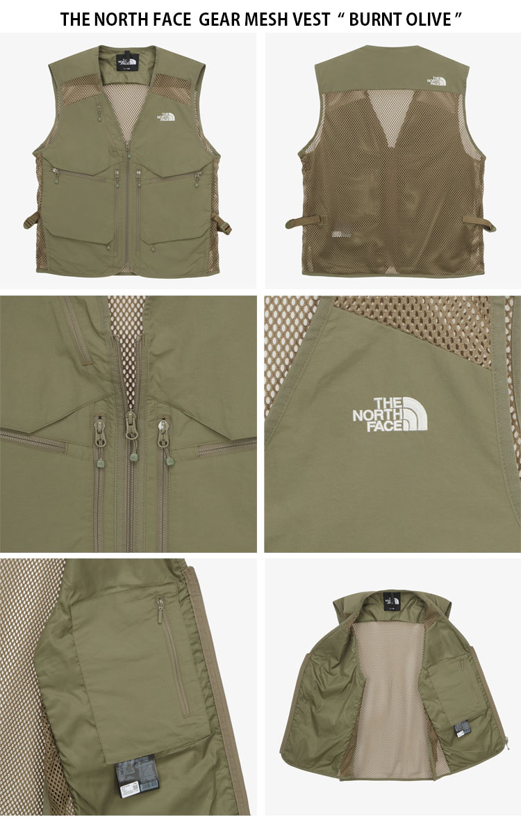 THE NORTH FACE ノースフェイス ベスト GEAR MESH VEST ギア