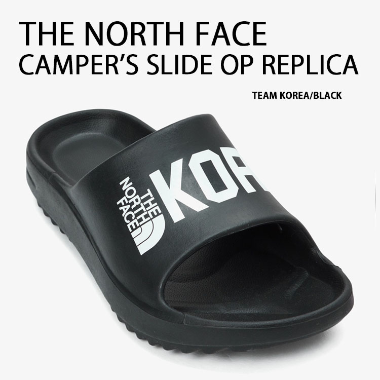 THE NORTH FACE ノースフェイス シャワーサンダル TREAM KOREA CAMPER'S SLIDE OP REPLICA サンダル  チームコリア スライドサンダル BLACK OS92Q02A : tnf-os92q02 : セレクトショップ a-clo - 通販 -  Yahoo!ショッピング