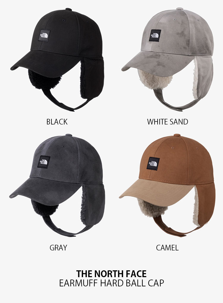 [ノースフェイス]T-BALL イヤーマフ キャップ★新作・24AW★ THE NORTH FACE ノースフェイス ベースボールキャップ EARMUFF