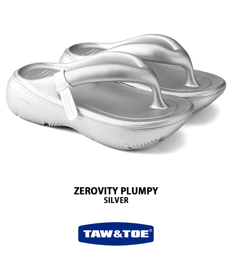 TAW ＆ TOE トー＆トー サンダル 厚底 ZEROVITY PLUMPY