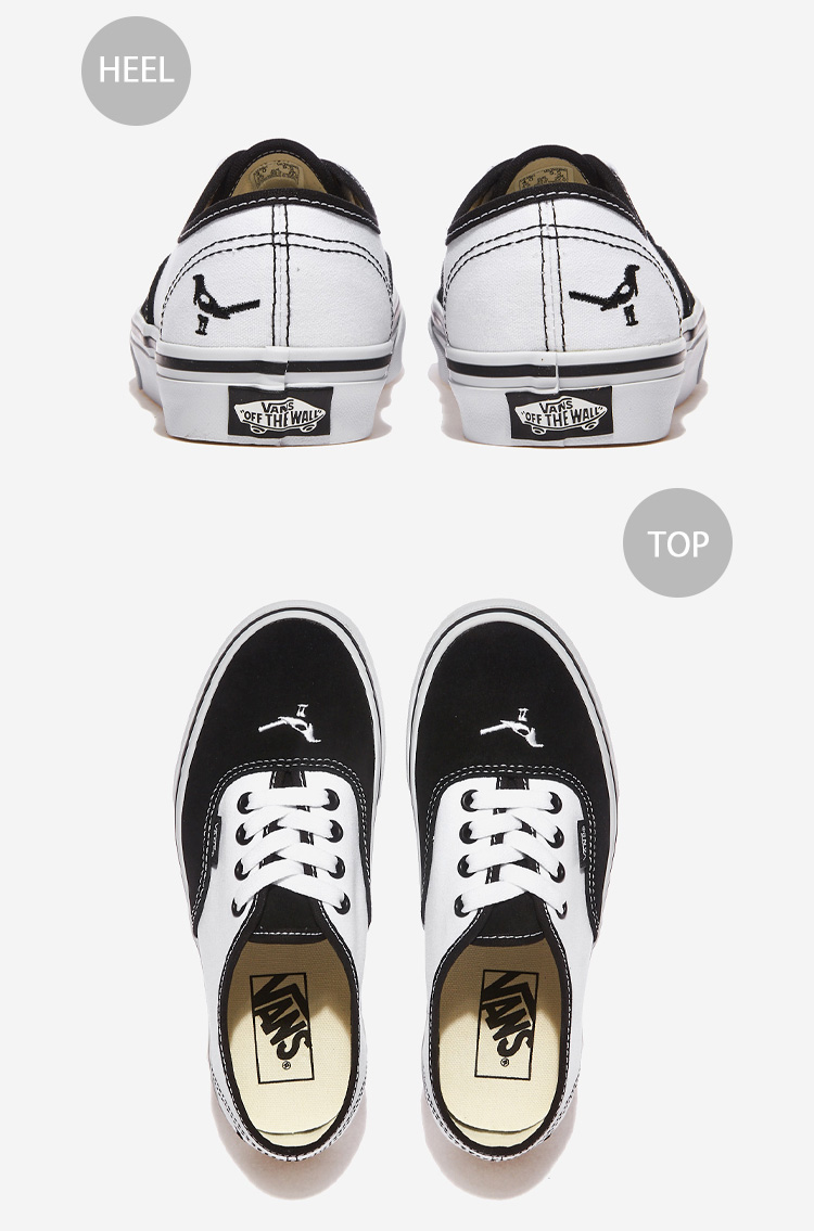 VANS バンズ スニーカー AUTHENTIC MAGPIE BIRD BLACK WHITE
