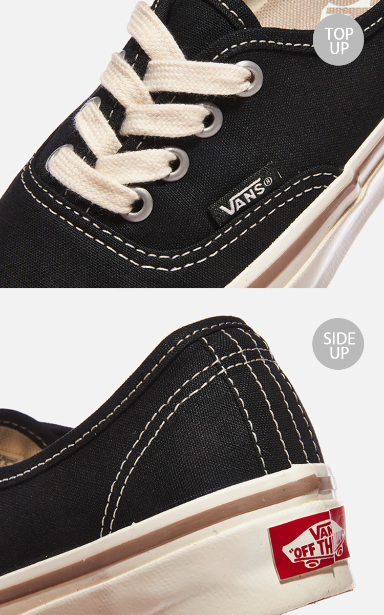 VANS バンズ スニーカー AUTHENTIC REISSUE 44 BLACK MARSHMALLOW VN000CT71KP オーセンティック  リイシュー 44 ブラック マシュマロ メンズ レディース