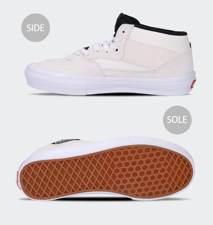 VANS バンズ スニーカー MN SKATE HALF CAB WHITE BLACK