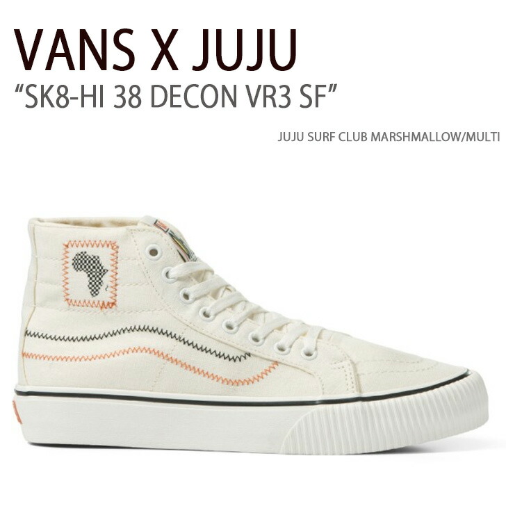 VANS バンズ スニーカー SK8-HI 38 DECON VR3 SF JUJU SURF CLUB