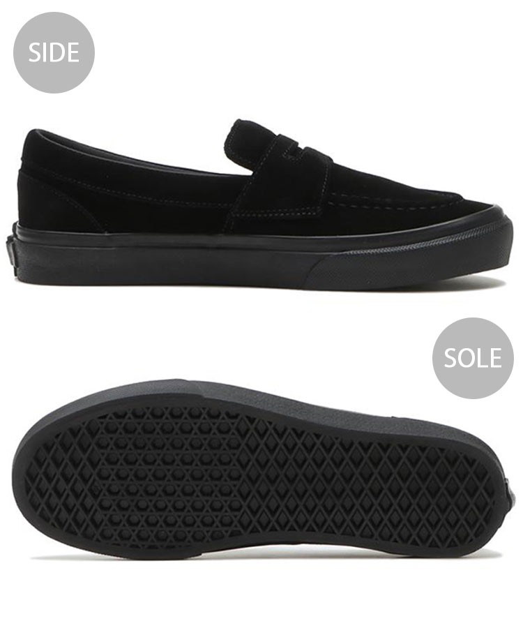 VANS バンズ スニーカー LOAFER BLACK V196CF CN ファッジ VANS バンズ スニーカー LOAFER BLACK V196CF CN ファッジ