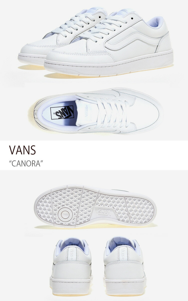 VANS バンズ スニーカー CANORA WHITE V2940 LE キャノーラ メンズ