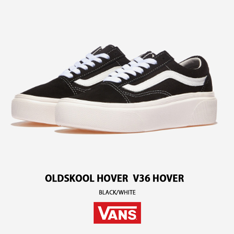 VANS★OLD SKOOL HOVER★厚底★兼用★BLACK/WHITE VANS ヴァンズ OLD SKOOL HOVER オールドスクール ホバー V36