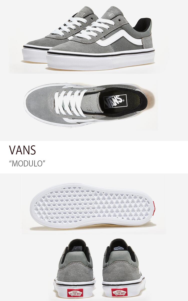 VANS バンズ スニーカー MODULO GRAY WHITE モデューロ グレー ホワイト ヴァンズ シューズ V3838 SC :  vn-v3838sc : セレクトショップ a-clo - 通販 - Yahoo!ショッピング