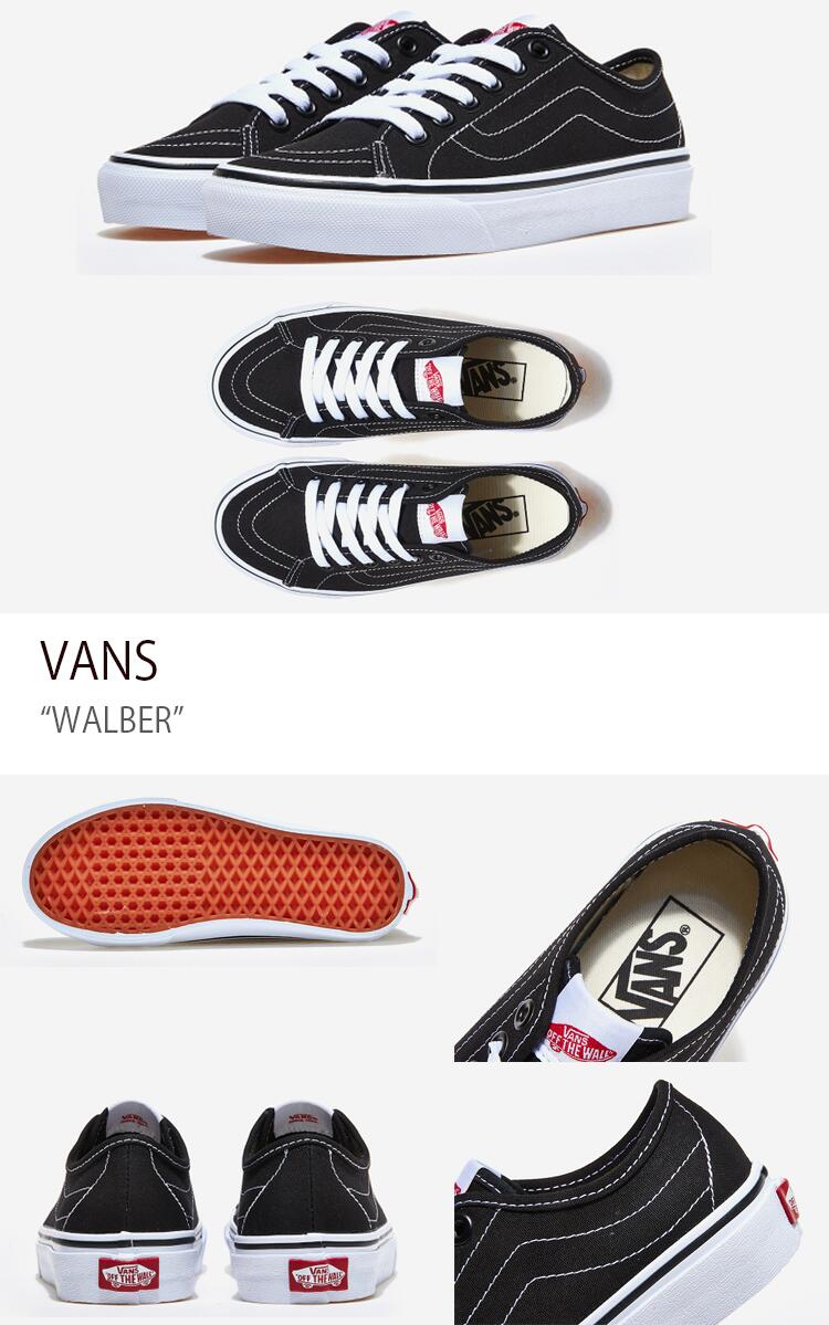 VANS ヴァンズ スニーカー バンズ シューズ WALBER ウォルバー V40CL PLUS DECON BLACK ブラック メンズ レディース  ウィメンズ 男性用 女性用