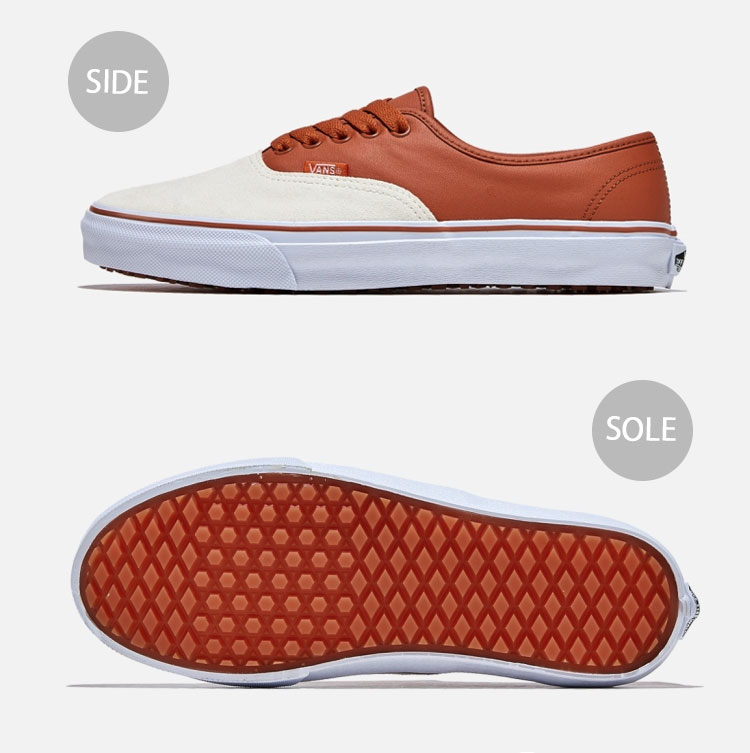 VANS バンズ スニーカー AUTHENTIC WHITE ORANGE V44CF BBS