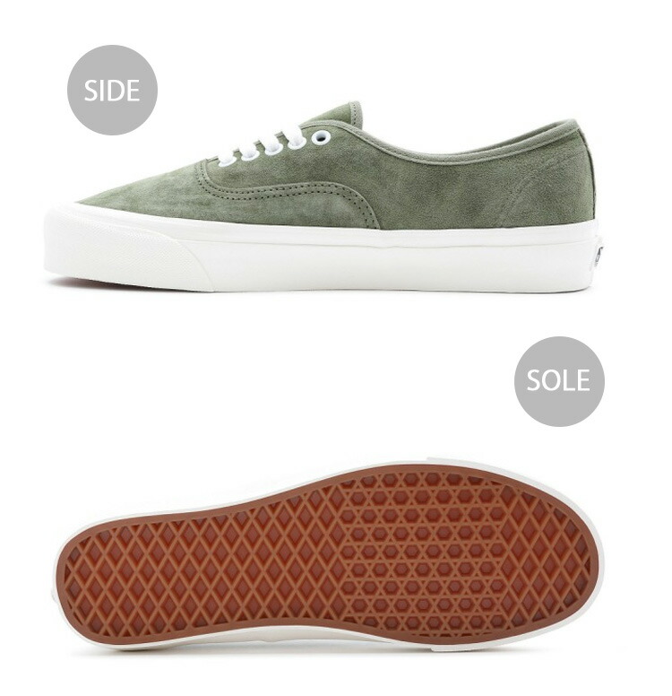 VANS バンズ スニーカー AUTHENTIC 44 DX PIG SUEDE LODEN GREEN